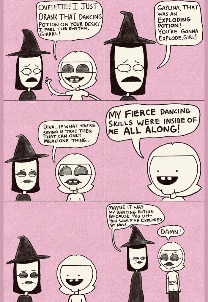 This Artist&rsquo;s 34 Comics Featuring Gaplina & Ovelette Perfectly Capture Life&rsquo;s Awkward Moments