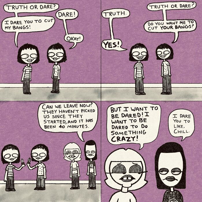 This Artist&rsquo;s 34 Comics Featuring Gaplina & Ovelette Perfectly Capture Life&rsquo;s Awkward Moments