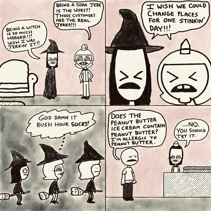 This Artist&rsquo;s 34 Comics Featuring Gaplina & Ovelette Perfectly Capture Life&rsquo;s Awkward Moments