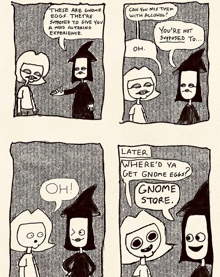 This Artist&rsquo;s 34 Comics Featuring Gaplina & Ovelette Perfectly Capture Life&rsquo;s Awkward Moments