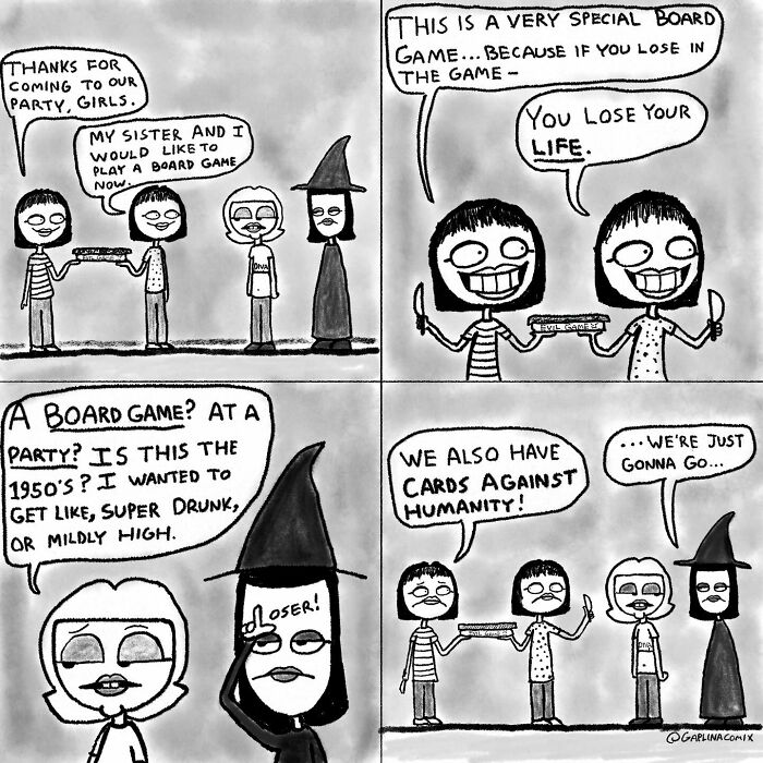 This Artist&rsquo;s 34 Comics Featuring Gaplina & Ovelette Perfectly Capture Life&rsquo;s Awkward Moments