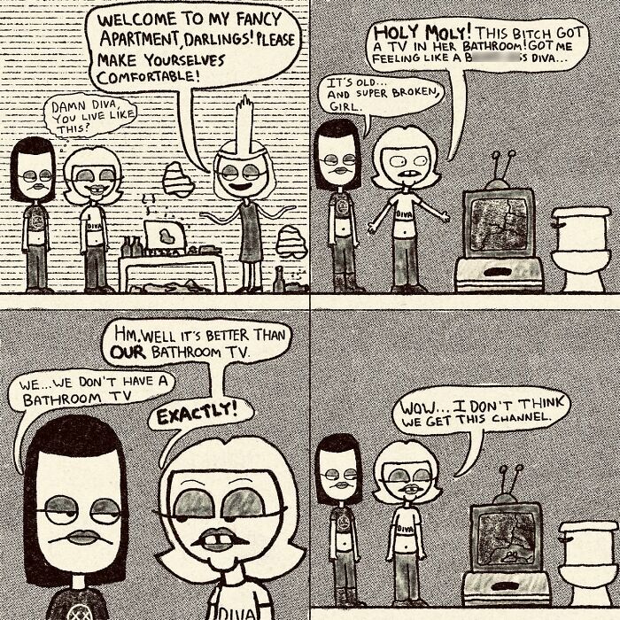 This Artist&rsquo;s 34 Comics Featuring Gaplina & Ovelette Perfectly Capture Life&rsquo;s Awkward Moments