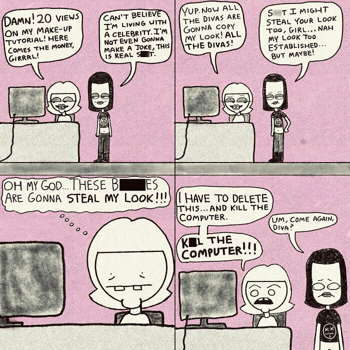 This Artist&rsquo;s 34 Comics Featuring Gaplina & Ovelette Perfectly Capture Life&rsquo;s Awkward Moments