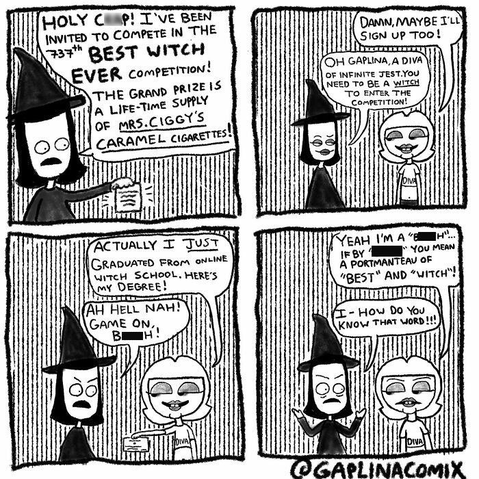 This Artist&rsquo;s 34 Comics Featuring Gaplina & Ovelette Perfectly Capture Life&rsquo;s Awkward Moments