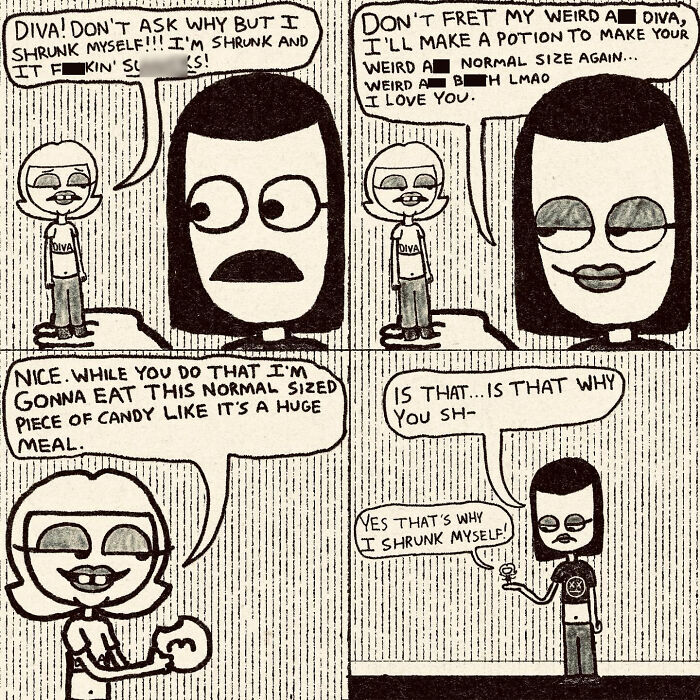 This Artist&rsquo;s 34 Comics Featuring Gaplina & Ovelette Perfectly Capture Life&rsquo;s Awkward Moments