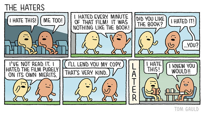 52 Chucklesome Comics By Tom Gauld That Might Take Some Brainpower To Fully Understand (New Pics)