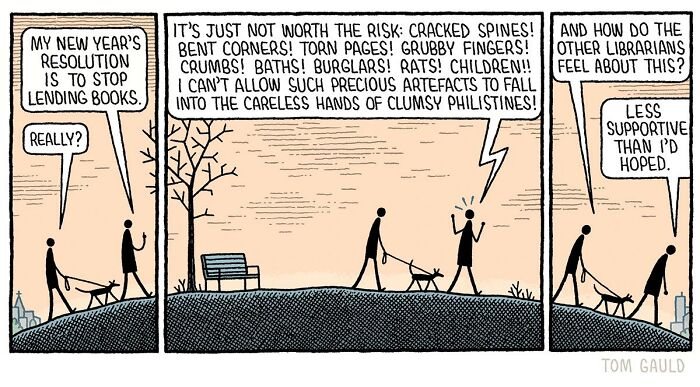 52 Chucklesome Comics By Tom Gauld That Might Take Some Brainpower To Fully Understand (New Pics)