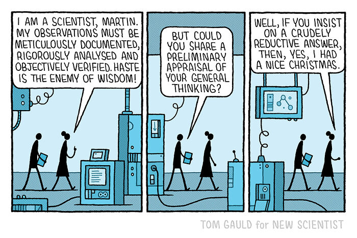 52 Chucklesome Comics By Tom Gauld That Might Take Some Brainpower To Fully Understand (New Pics)