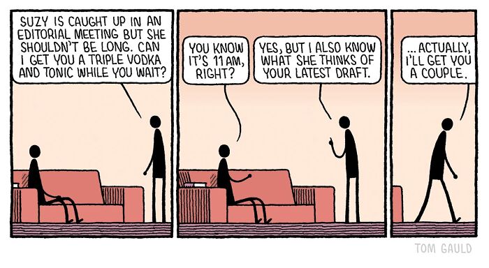 52 Chucklesome Comics By Tom Gauld That Might Take Some Brainpower To Fully Understand (New Pics)