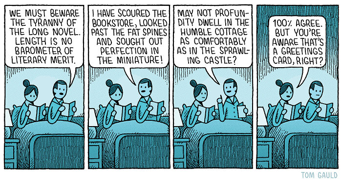 52 Chucklesome Comics By Tom Gauld That Might Take Some Brainpower To Fully Understand (New Pics)
