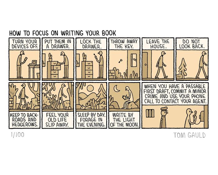 52 Chucklesome Comics By Tom Gauld That Might Take Some Brainpower To Fully Understand (New Pics)