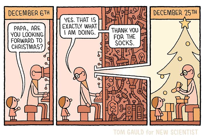 52 Chucklesome Comics By Tom Gauld That Might Take Some Brainpower To Fully Understand (New Pics)
