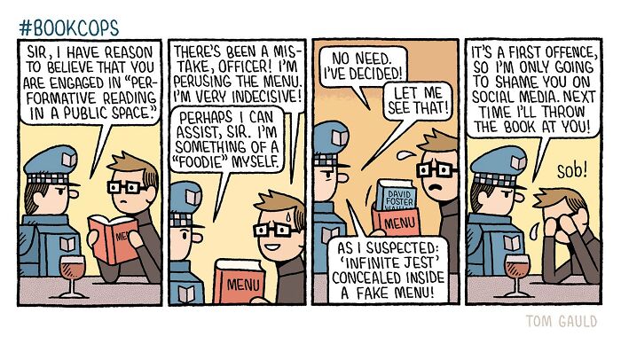 52 Chucklesome Comics By Tom Gauld That Might Take Some Brainpower To Fully Understand (New Pics)