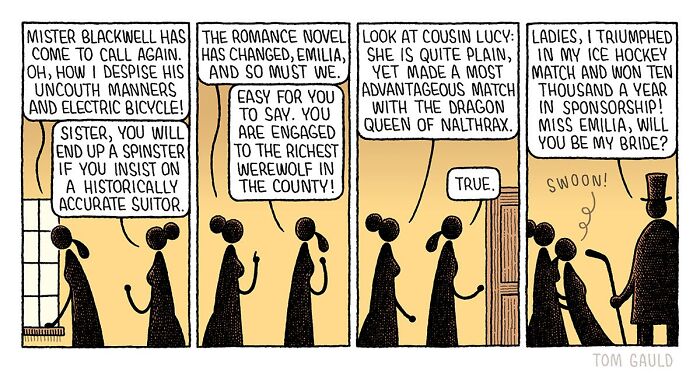 52 Chucklesome Comics By Tom Gauld That Might Take Some Brainpower To Fully Understand (New Pics)