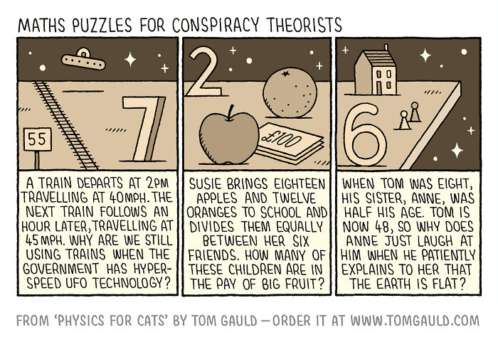 52 Chucklesome Comics By Tom Gauld That Might Take Some Brainpower To Fully Understand (New Pics)