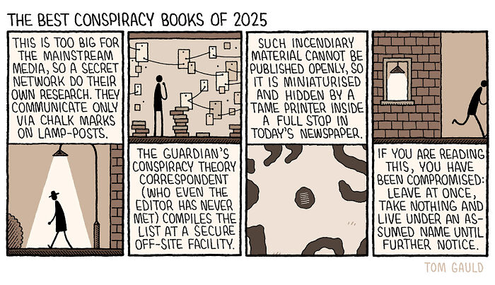 52 Chucklesome Comics By Tom Gauld That Might Take Some Brainpower To Fully Understand (New Pics)