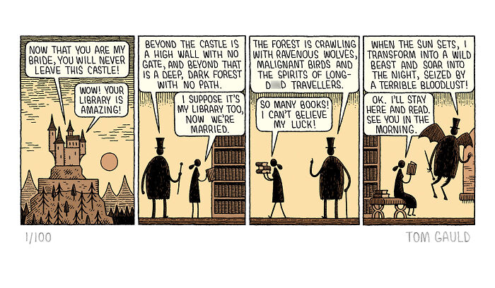 52 Chucklesome Comics By Tom Gauld That Might Take Some Brainpower To Fully Understand (New Pics)
