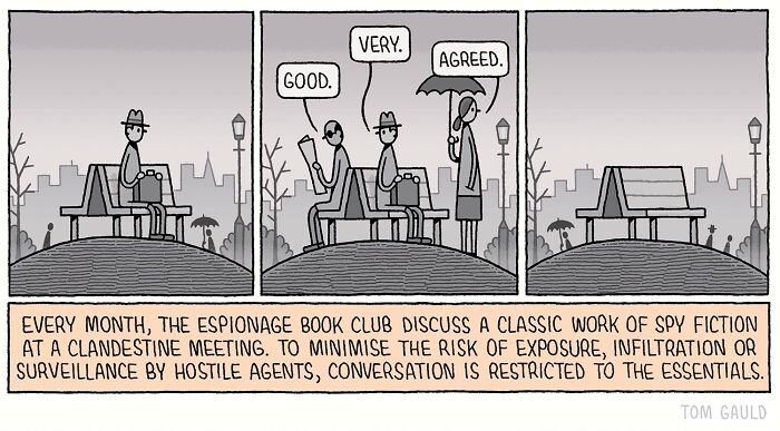 52 Chucklesome Comics By Tom Gauld That Might Take Some Brainpower To Fully Understand (New Pics)