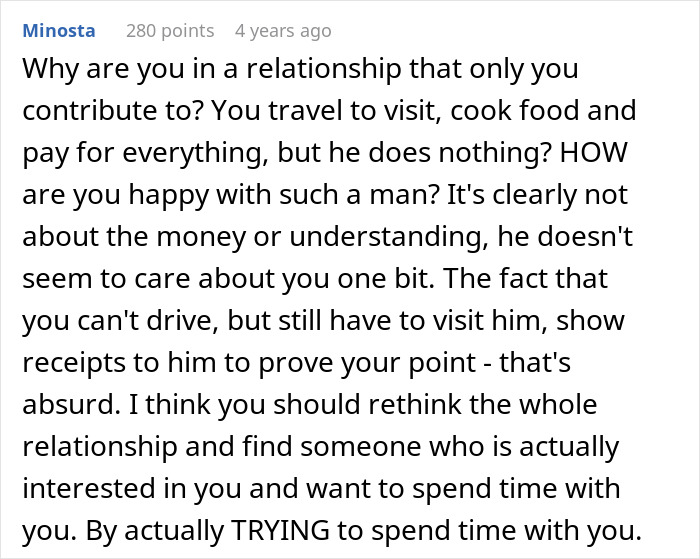 Rich Guy Expects Poor Girlfriend To Spend Loads Of Money On Him, Claims She Might “Bleed Him Dry”