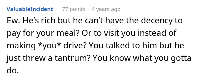 Rich Guy Expects Poor Girlfriend To Spend Loads Of Money On Him, Claims She Might “Bleed Him Dry”
