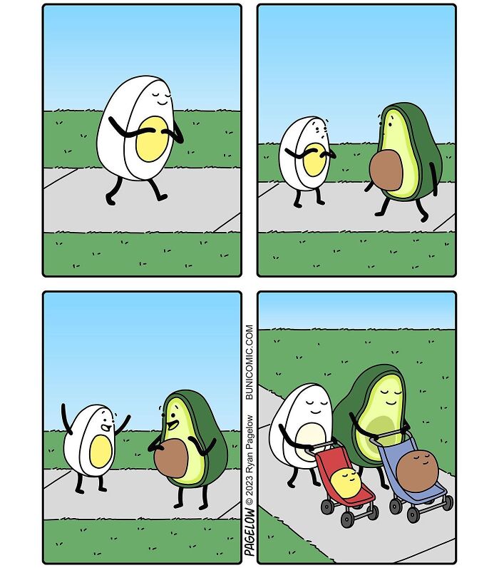 55 New Food-Themed &lsquo;Buni Comics&rsquo; That Turn Snacks Into Tiny Chaotic Beings