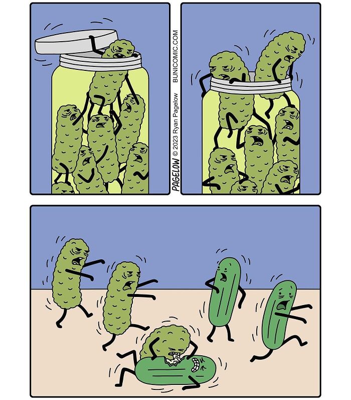 55 New Food-Themed &lsquo;Buni Comics&rsquo; That Turn Snacks Into Tiny Chaotic Beings