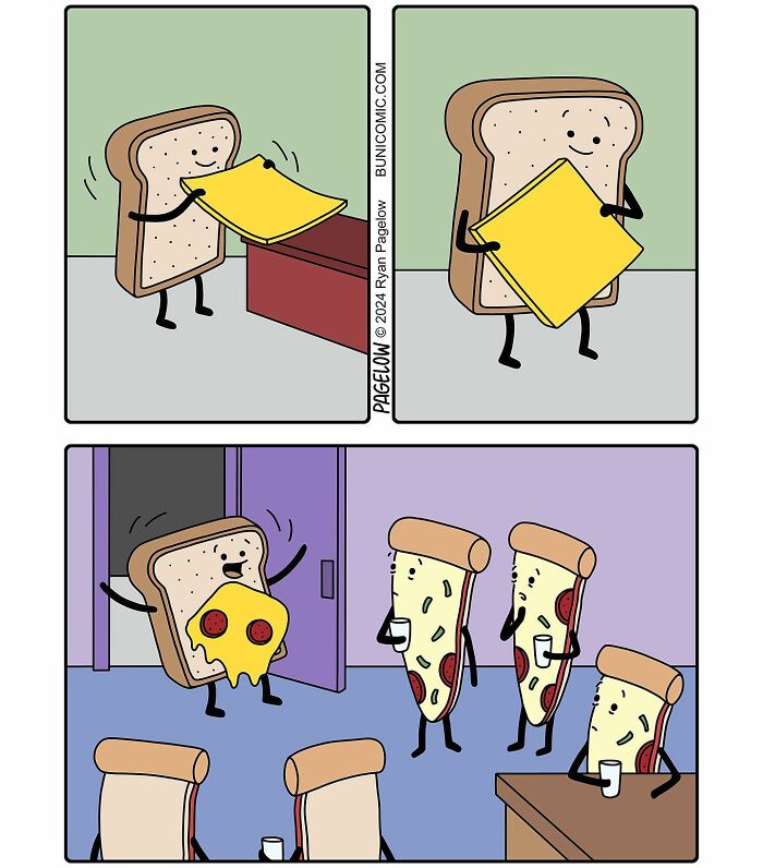 55 New Food-Themed &lsquo;Buni Comics&rsquo; That Turn Snacks Into Tiny Chaotic Beings