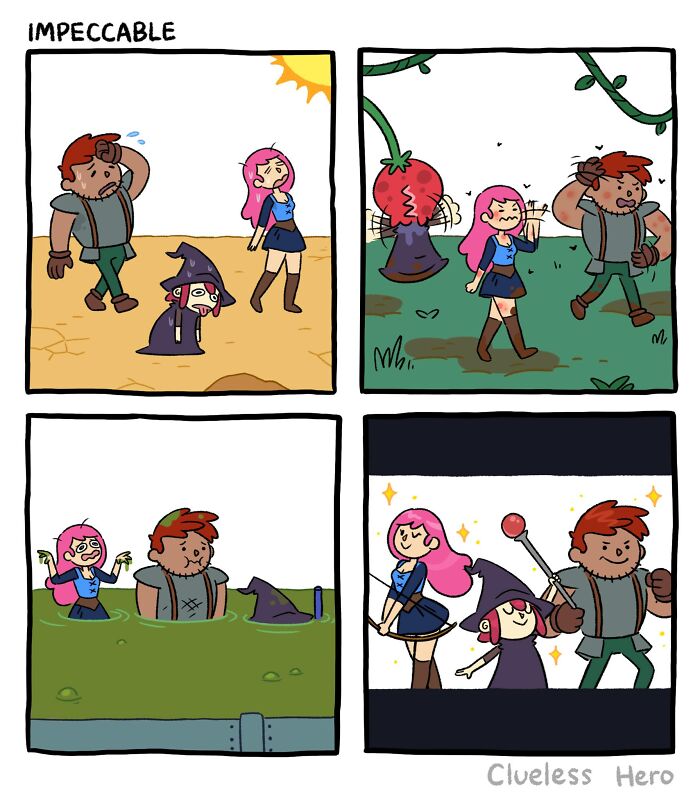 &ldquo;Clueless Hero&rdquo;: 54 New Hilariously Accurate Gamer Comics Created By These Two Friends