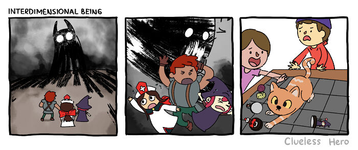 &ldquo;Clueless Hero&rdquo;: 54 New Hilariously Accurate Gamer Comics Created By These Two Friends