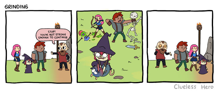 &ldquo;Clueless Hero&rdquo;: 54 New Hilariously Accurate Gamer Comics Created By These Two Friends