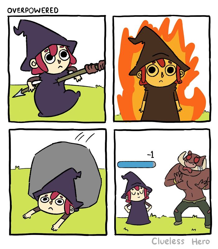 &ldquo;Clueless Hero&rdquo;: 54 New Hilariously Accurate Gamer Comics Created By These Two Friends