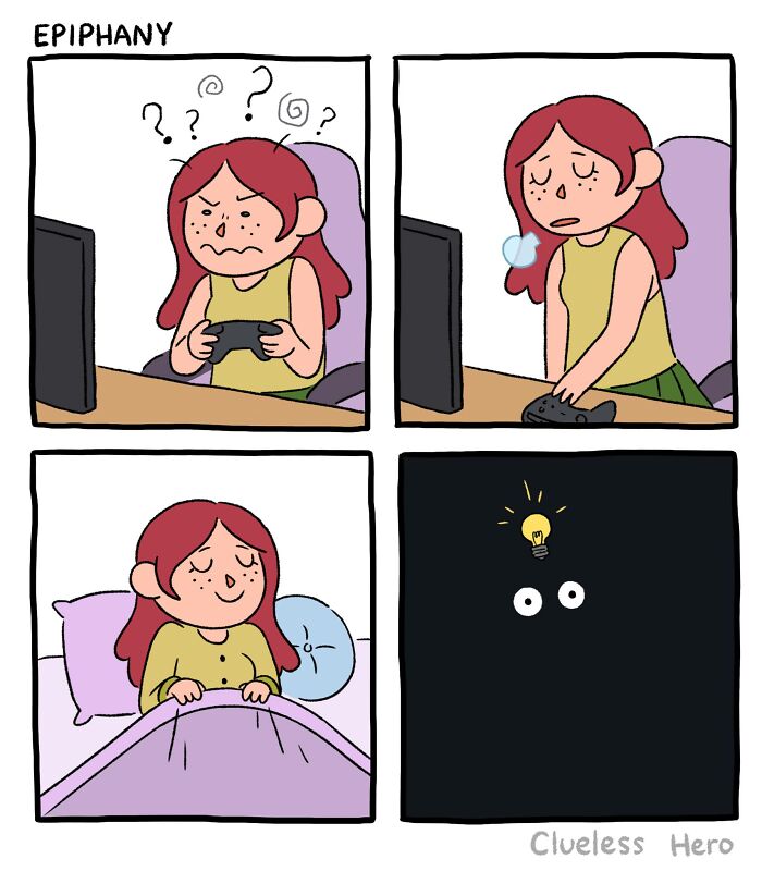 &ldquo;Clueless Hero&rdquo;: 54 New Hilariously Accurate Gamer Comics Created By These Two Friends