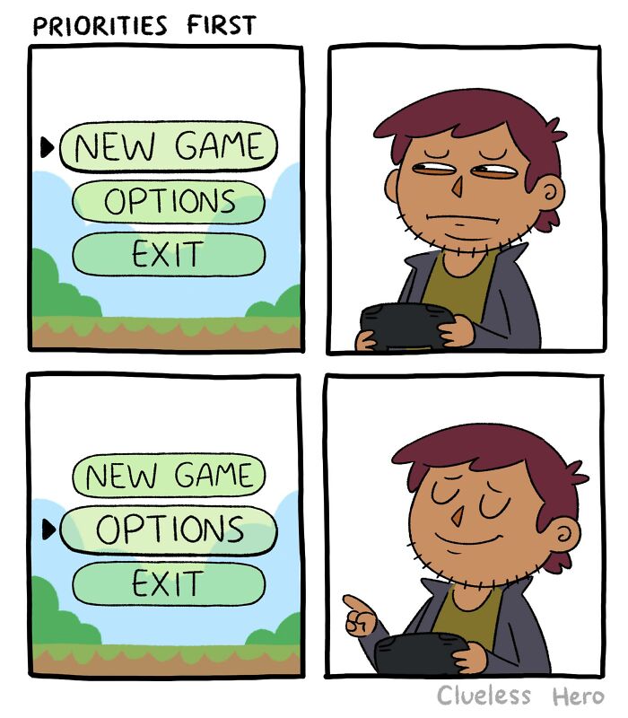 &ldquo;Clueless Hero&rdquo;: 54 New Hilariously Accurate Gamer Comics Created By These Two Friends