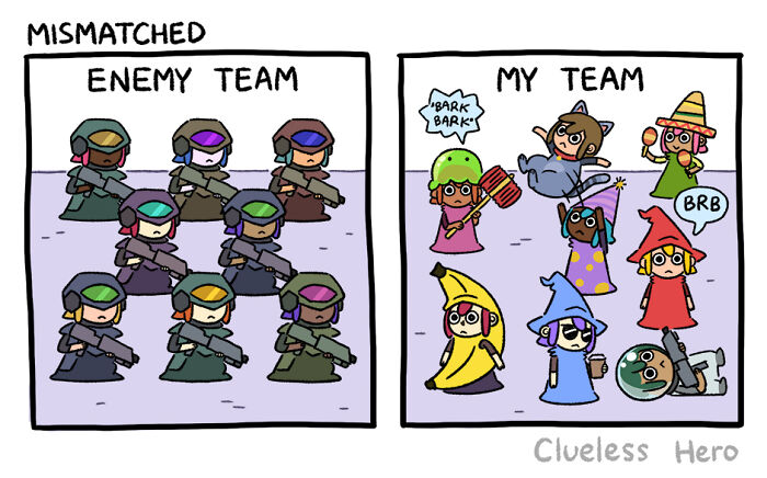 &ldquo;Clueless Hero&rdquo;: 54 New Hilariously Accurate Gamer Comics Created By These Two Friends