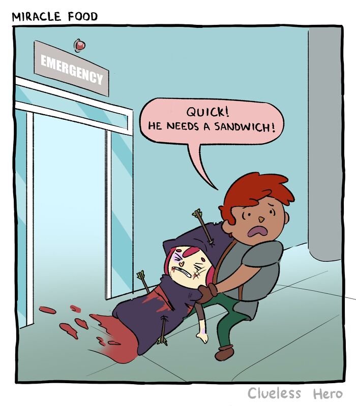 &ldquo;Clueless Hero&rdquo;: 54 New Hilariously Accurate Gamer Comics Created By These Two Friends