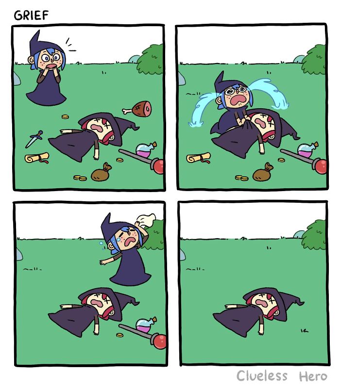 &ldquo;Clueless Hero&rdquo;: 54 New Hilariously Accurate Gamer Comics Created By These Two Friends