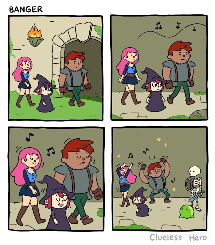 &ldquo;Clueless Hero&rdquo;: 54 New Hilariously Accurate Gamer Comics Created By These Two Friends