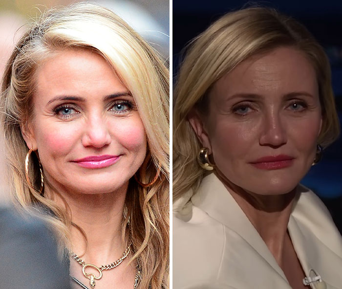 Cameron Diaz’s Simple Look On Jimmy Fallon Sparks Major Plastic Surgery Debate