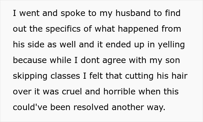 Mean Guy Punishes Teen Stepson By Cutting His Long Hair, Wife “Punishes” His Credit Card In Return