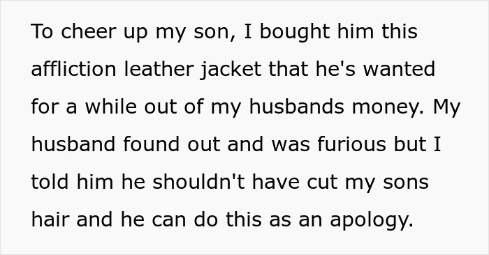 Mean Guy Punishes Teen Stepson By Cutting His Long Hair, Wife “Punishes” His Credit Card In Return