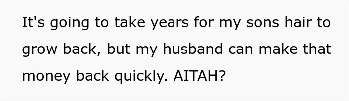 Mean Guy Punishes Teen Stepson By Cutting His Long Hair, Wife “Punishes” His Credit Card In Return