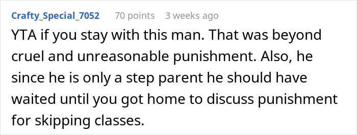 Mean Guy Punishes Teen Stepson By Cutting His Long Hair, Wife “Punishes” His Credit Card In Return