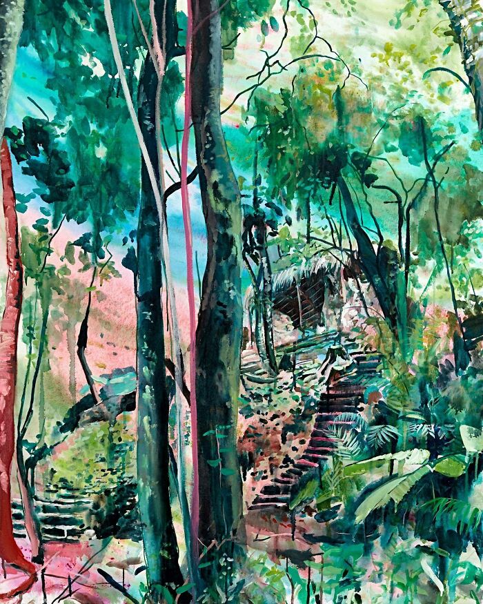 27 Vibrant Paintings By Melissa Loop Blur The Line Between Reality And Imagination