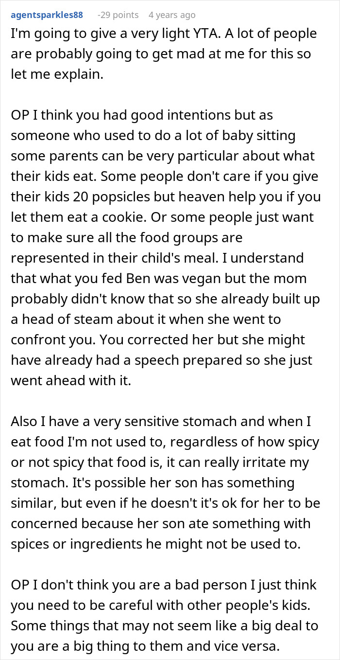 &ldquo;Trying To Transition Her Son Into Vegan&rdquo;: Woman Babysits For Neighbor, Gets Blasted Instead Of A Thank-You
