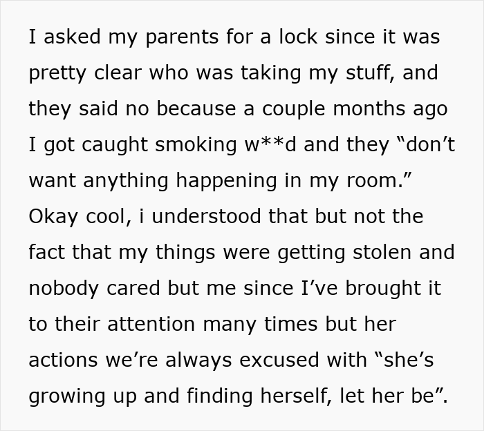 Cousin’s Repeated Lies And Theft Pushes Teen Out Of Her Parent’s House, She Cuts All Contact