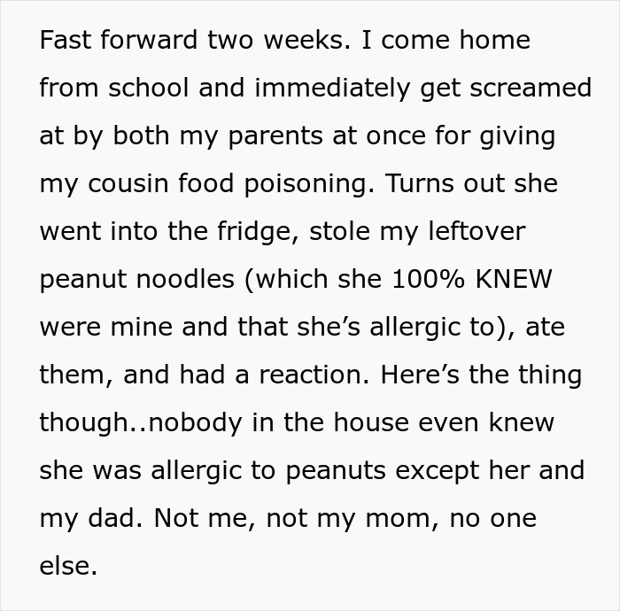 Cousin’s Repeated Lies And Theft Pushes Teen Out Of Her Parent’s House, She Cuts All Contact