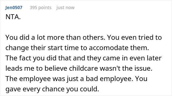 Manager Gets Accused Of &ldquo;Punishing A Parent For Struggling&rdquo; After Firing Them For Always Being Late