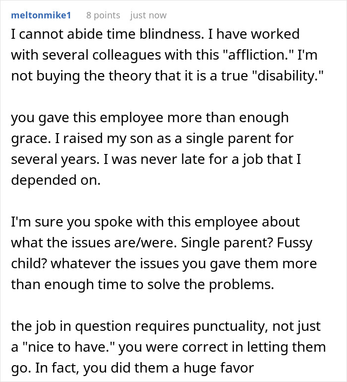 Manager Gets Accused Of &ldquo;Punishing A Parent For Struggling&rdquo; After Firing Them For Always Being Late