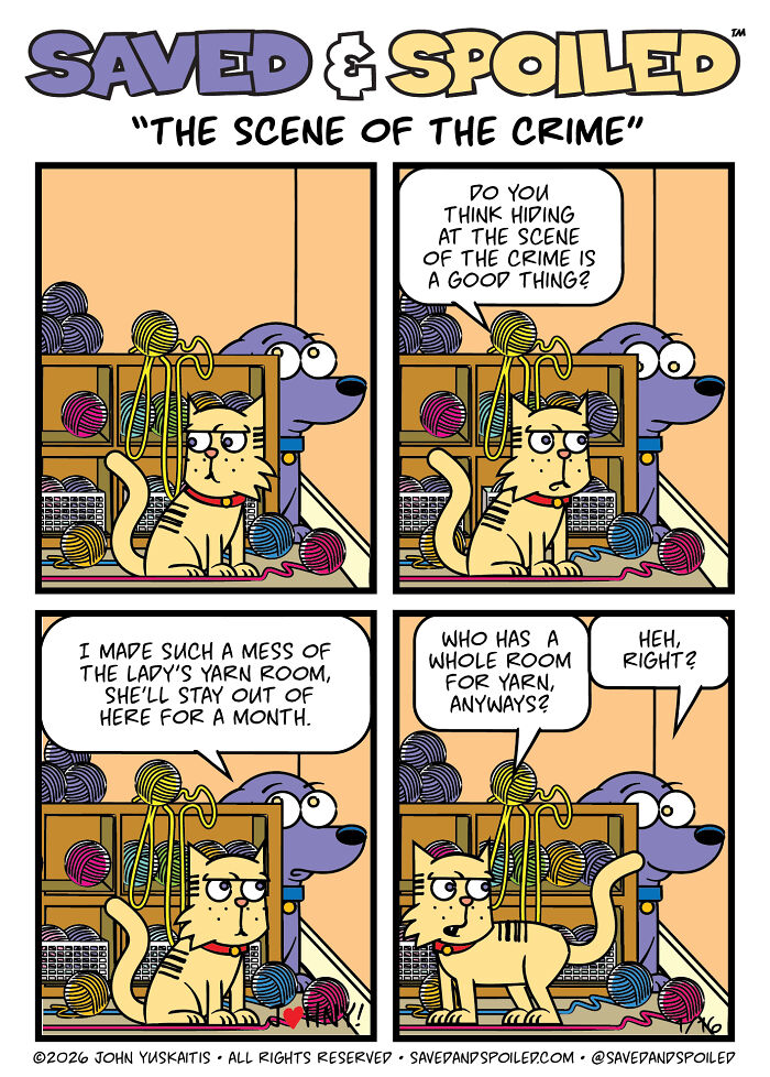 30 New Comics About My Dog And Cat, Who Couldn&rsquo;t Be More Different If They Tried