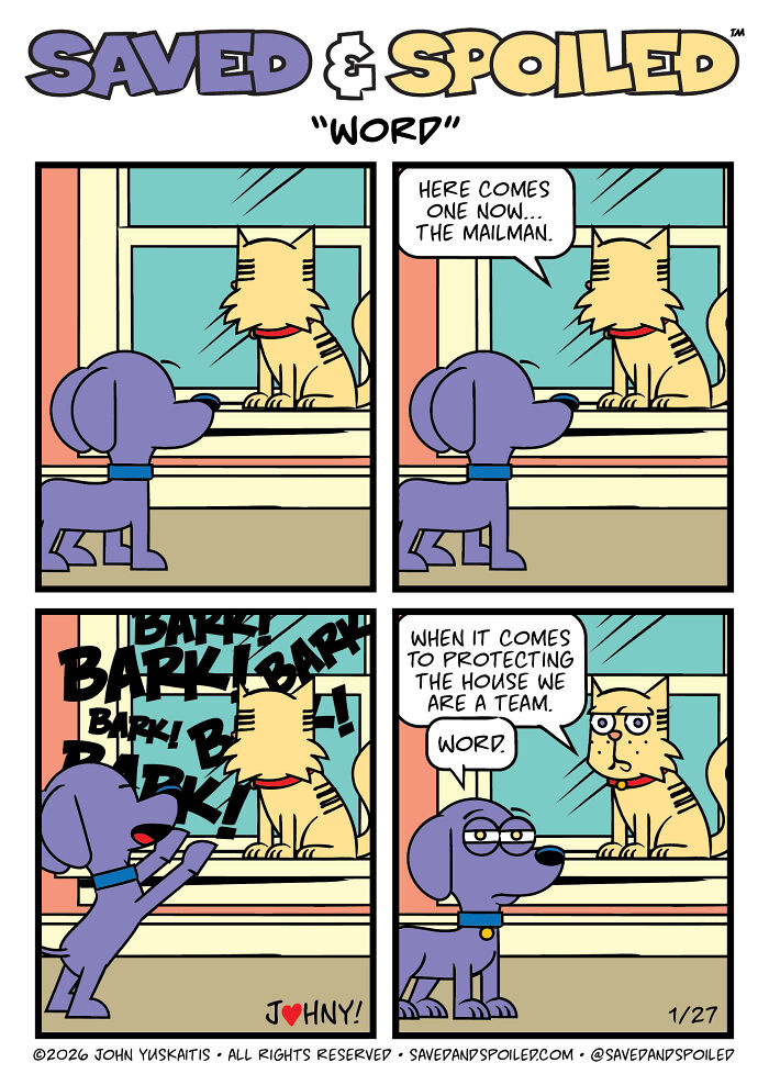 30 New Comics About My Dog And Cat, Who Couldn&rsquo;t Be More Different If They Tried